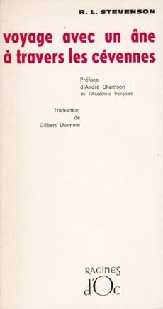 Voyage avec un âne dans les Cévennes - couverture livre occasion