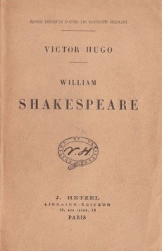 Willam Shakespeare - couverture livre occasion