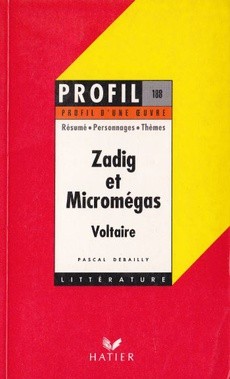 Zadig et Micromégas - couverture livre occasion