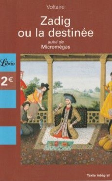 Zadig ou la destinée - couverture livre occasion
