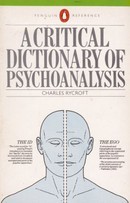 A critical dictionary of psychanalysis - couverture livre occasion