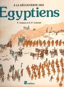 A la découverte des égyptiens - couverture livre occasion