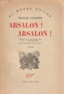 Absalon ! Absalon ! - couverture livre occasion