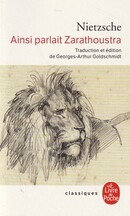 Ainsi parlait Zarathoustra - couverture livre occasion