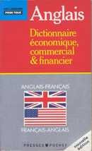 Anglais Dictionnaire économique, commercial & financier - couverture livre occasion