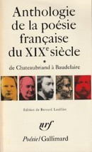 Anthologie de la poésie française du XIXe siècle I & II - couverture livre occasion