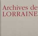 Archives de Lorraine - couverture livre occasion