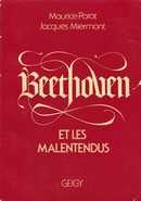 Beethoven et les malentendus - couverture livre occasion