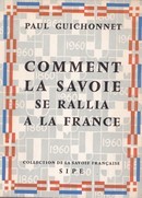 Comment la Savoie se rallia à la France - couverture livre occasion