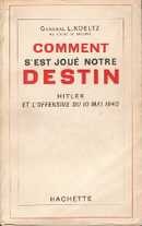 Comment s'est joué notre destin - couverture livre occasion