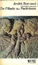 De l'Iliade au Parthénon - couverture livre occasion