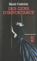 Des gens d'importance - couverture livre occasion