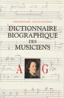 Dictionnaire biographique des musiciens - couverture livre occasion
