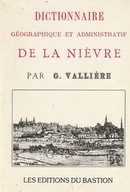 Dictionnaire de la Nièvre - couverture livre occasion