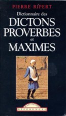 Dictionnaire des dictons, proverbes et maximes - couverture livre occasion