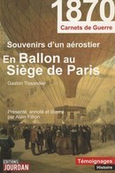 En Ballon au Siège de Paris - couverture livre occasion