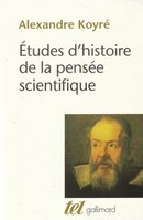 Études d'histoire de la pensée scientifique - couverture livre occasion