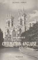 Histoire de la Civilisation Anglaise - couverture livre occasion