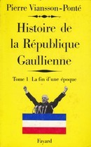 Histoire de la République Gaullienne I & II - couverture livre occasion