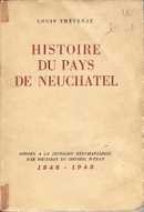 Histoire du pays de Neuchâtel - couverture livre occasion