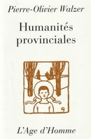Humanités provinciales - couverture livre occasion