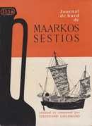 Journal de bord de Maarkos Sestios - couverture livre occasion