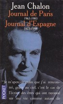 Journal de Paris, 1963-1983 - Journal d'Espagne, 1973-1988 - couverture livre occasion
