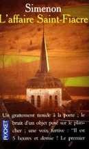 L'affaire Saint-Fiacre - couverture livre occasion