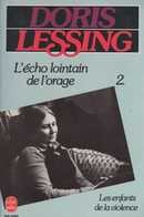 L'écho lointain de l'orage - couverture livre occasion