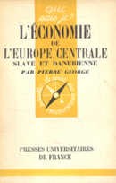 L'Economie de l'Europe Centrale Slave et Danubienne - couverture livre occasion