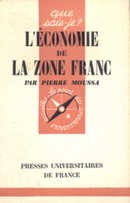 L'Economie de la Zone Franc - couverture livre occasion