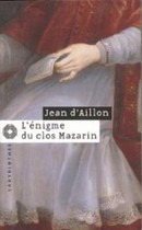 L'énigme du clos Mazarin - couverture livre occasion