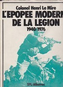 L'épopée moderne de la Légion étrangère 1940-1976 - couverture livre occasion