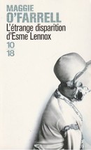 L'étrange disparition d'Esme Lennox - couverture livre occasion