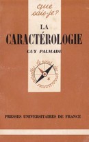 La caractérologie - couverture livre occasion