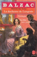 La duchesse de Langeais - couverture livre occasion
