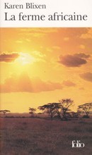 couverture réduite de 'La ferme africaine' - couverture livre occasion