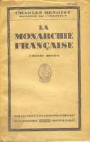 La Monarchie Française - couverture livre occasion