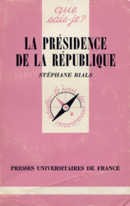 La présidence de la République - couverture livre occasion