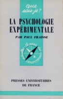 La psychologie expérimentale - couverture livre occasion