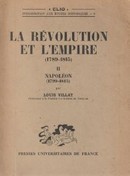 La Révolution et l'Empire - couverture livre occasion