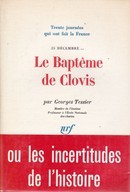 Le baptême de Clovis - couverture livre occasion