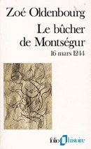 Le bûcher de Montségur - couverture livre occasion