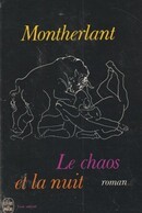 Le chaos et la nuit - couverture livre occasion
