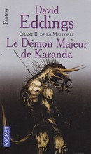 Le Démon Majeur de Karanda - couverture livre occasion