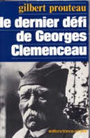 Le dernier défi de Georges Clemenceau - couverture livre occasion