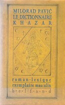 Le dictionnaire Khazar - couverture livre occasion