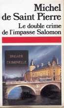 Le double crime de l'impasse Salomon - couverture livre occasion