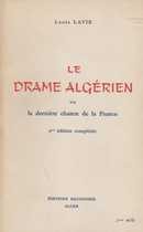 Le drame algérien - couverture livre occasion