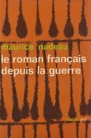 Le roman français depuis la guerre - couverture livre occasion